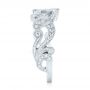  Platinum Platinum Custom Jacket Style Diamond Wedding Band - Side View -  102921 - Thumbnail