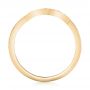 18k Yellow Gold 18k Yellow Gold Custom Matching Diamond Wedding Band - Front View -  102867 - Thumbnail