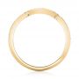 14k Yellow Gold 14k Yellow Gold Custom Matching Diamond Wedding Band - Front View -  102879 - Thumbnail