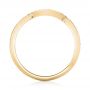 18k Yellow Gold 18k Yellow Gold Custom Matching Diamond Wedding Band - Front View -  102879 - Thumbnail