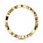 18k Yellow Gold 18k Yellow Gold Custom Organic Diamond Eternity Band - Front View -  101470 - Thumbnail