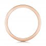 18k Rose Gold 18k Rose Gold Custom Organic Diamond Wedding Ring - Front View -  102164 - Thumbnail