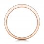 18k Rose Gold 18k Rose Gold Custom Pink Sapphire And Diamond Wedding Ring - Front View -  102171 - Thumbnail