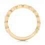 14k Yellow Gold 14k Yellow Gold Custom Diamond Wedding Band - Front View -  102849 - Thumbnail