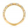 18k Yellow Gold 18k Yellow Gold Custom Diamond Wedding Band - Front View -  103221 - Thumbnail
