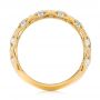 14k Yellow Gold 14k Yellow Gold Custom Diamond Wedding Band - Front View -  103221 - Thumbnail