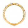 14k Yellow Gold 14k Yellow Gold Custom Diamond Wedding Band - Front View -  103221 - Thumbnail