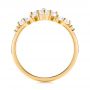 18k Yellow Gold 18k Yellow Gold Custom Diamond Wedding Band - Front View -  103614 - Thumbnail