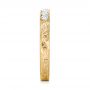 14k Yellow Gold 14k Yellow Gold Custom Diamond Wedding Band - Side View -  103530 - Thumbnail