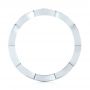 14k White Gold 14k White Gold Custom Eternity Diamond Wedding Band - Front View -  103459 - Thumbnail