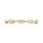 18k Yellow Gold 18k Yellow Gold Custom Eternity Diamond Wedding Band - Top View -  103459 - Thumbnail