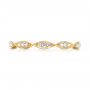 18k Yellow Gold 18k Yellow Gold Custom Eternity Diamond Wedding Band - Top View -  103459 - Thumbnail