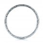  Platinum Platinum Custom Hand Engraved Wedding Band - Front View -  101619 - Thumbnail