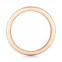 18k Rose Gold 18k Rose Gold Custom Diamond Wedding Band - Front View -  101167 - Thumbnail