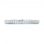  Platinum Platinum Custom Diamond Wedding Band - Top View -  101167 - Thumbnail