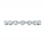  Platinum Platinum Custom Diamond Wedding Band - Top View -  102286 - Thumbnail
