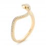 14k Yellow Gold Custom Diamond Wedding Band