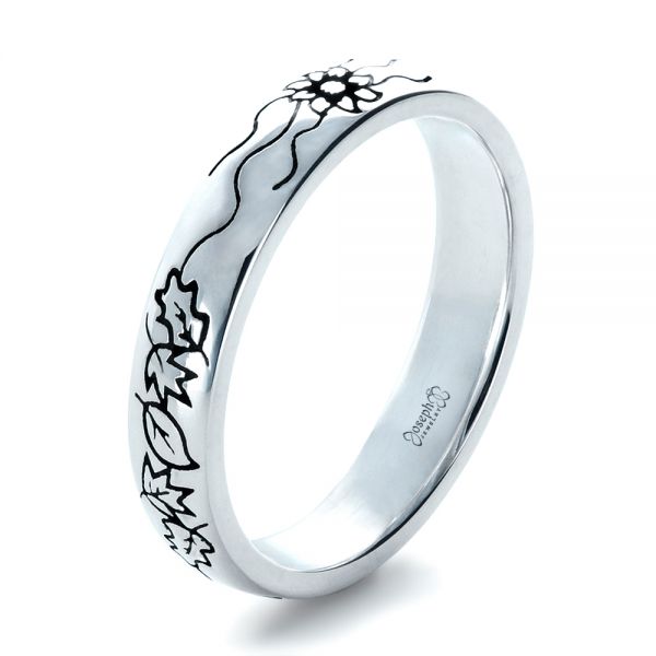 Custom Sterling Silver Band - Image