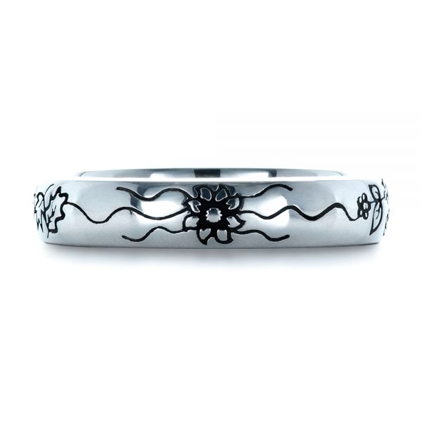 Elegant Silver Ring | Stone Silver Band - Rings - FOLKWAYS