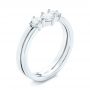 Custom Diamond Marquise Shaped Wedding Ring