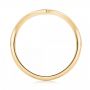 14k Yellow Gold 14k Yellow Gold Custom Unplated Wedding Band - Front View -  103032 - Thumbnail