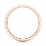 14k Rose Gold 14k Rose Gold Custom Wedding Band - Front View -  102428 - Thumbnail