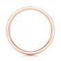 18k Rose Gold 18k Rose Gold Custom Wedding Band - Front View -  102428 - Thumbnail