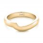 14k Yellow Gold 14k Yellow Gold Custom Wedding Band - Flat View -  102359 - Thumbnail