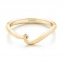 18k Yellow Gold 18k Yellow Gold Custom Wedding Band - Flat View -  103451 - Thumbnail