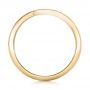14k Yellow Gold 14k Yellow Gold Custom Wedding Band - Front View -  102359 - Thumbnail