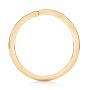 14k Yellow Gold 14k Yellow Gold Custom Wedding Band - Front View -  103451 - Thumbnail