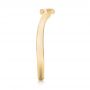 14k Yellow Gold 14k Yellow Gold Custom Wedding Band - Side View -  103451 - Thumbnail