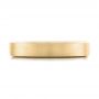 18k Yellow Gold 18k Yellow Gold Custom Wedding Band - Top View -  102428 - Thumbnail