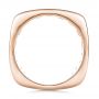 14k Rose Gold 14k Rose Gold Custom Women's Channel Set Diamond Anniversary Band - Front View -  100481 - Thumbnail