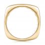 14k Yellow Gold 14k Yellow Gold Custom Women's Channel Set Diamond Anniversary Band - Front View -  100481 - Thumbnail