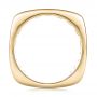 14k Yellow Gold 14k Yellow Gold Custom Women's Channel Set Diamond Anniversary Band - Front View -  100481 - Thumbnail