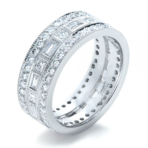 Custom Women's Diamond Eternity Band - Image