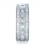  Platinum Custom Women's Diamond Eternity Band - Side View -  1188 - Thumbnail