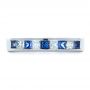  Platinum Custom Women's Wedding Band - Top View -  1425 - Thumbnail