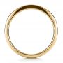 18k Yellow Gold 18k Yellow Gold Custom Women's Wedding Band - Front View -  1425 - Thumbnail