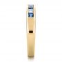 14k Yellow Gold 14k Yellow Gold Custom Women's Wedding Band - Side View -  1425 - Thumbnail
