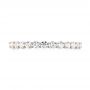 14k Rose Gold 14k Rose Gold Custom Diamond Eternity Band - Top View -  103466 - Thumbnail