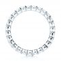 18k White Gold 18k White Gold Custom Diamond Eternity Band - Front View -  103466 - Thumbnail