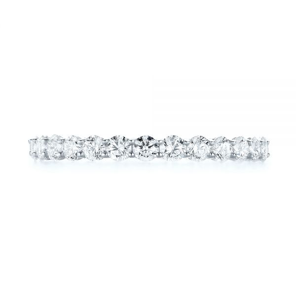  Platinum Platinum Custom Diamond Eternity Band - Top View -  103466