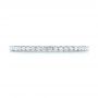  Platinum Platinum Custom Diamond Eternity Band - Top View -  103597 - Thumbnail