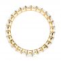 14k Yellow Gold 14k Yellow Gold Custom Diamond Eternity Band - Front View -  103466 - Thumbnail