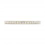 14k Yellow Gold 14k Yellow Gold Custom Diamond Eternity Band - Top View -  103597 - Thumbnail