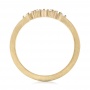 14k Yellow Gold Custom Diamond Wedding Band - Front View -  103620 - Thumbnail