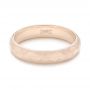 18k Rose Gold 18k Rose Gold Custom Wedding Band - Flat View -  102974 - Thumbnail