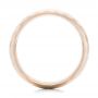 14k Rose Gold 14k Rose Gold Custom Wedding Band - Front View -  102974 - Thumbnail